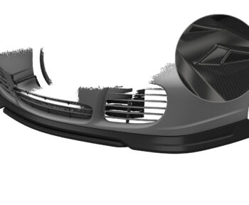 Lip delantero CSR Automotive para Porsche 911/996 CSL831 Carbon Look 1