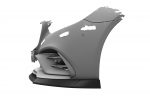 Lip delantero CSR Automotive para Mercedes-Benz SLC R172 43 AMG CSL833 Negro Mate 2