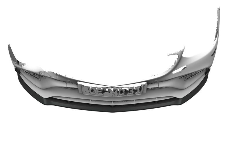 Lip delantero CSR Automotive para Mercedes-Benz SLC R172 43 AMG CSL833 Negro Mate 4