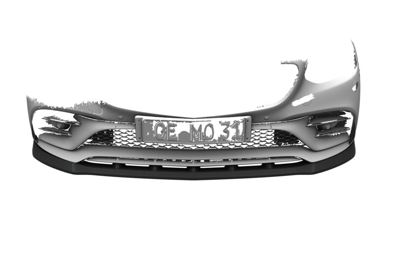 Lip delantero CSR Automotive para Mercedes-Benz SLC R172 43 AMG CSL833 Negro Mate 5