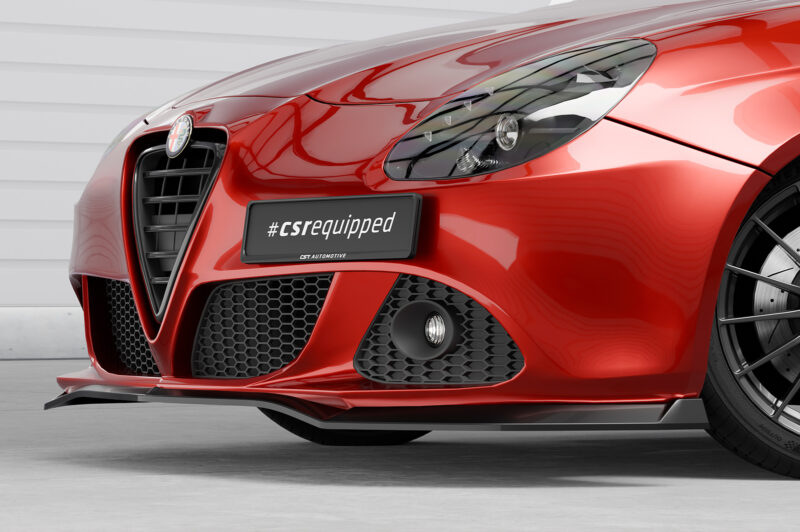 Lip delantero CSR Automotive para Alfa Romeo Giulietta (Tipo 940) CSL834 Negro Mate 2