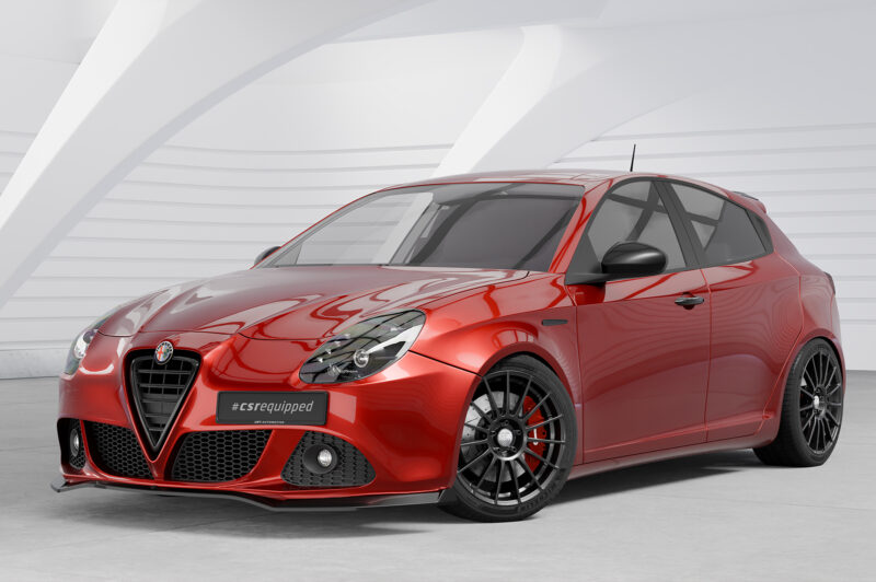 Lip delantero CSR Automotive para Alfa Romeo Giulietta (Tipo 940) CSL834 Negro Mate 4