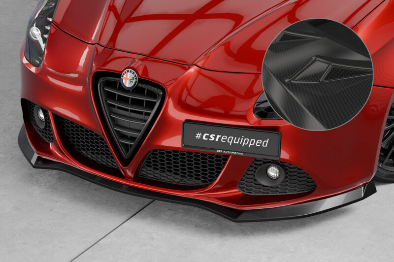 Lip delantero CSR Automotive para Alfa Romeo Giulietta (Tipo 940) CSL834 Carbon Look 1