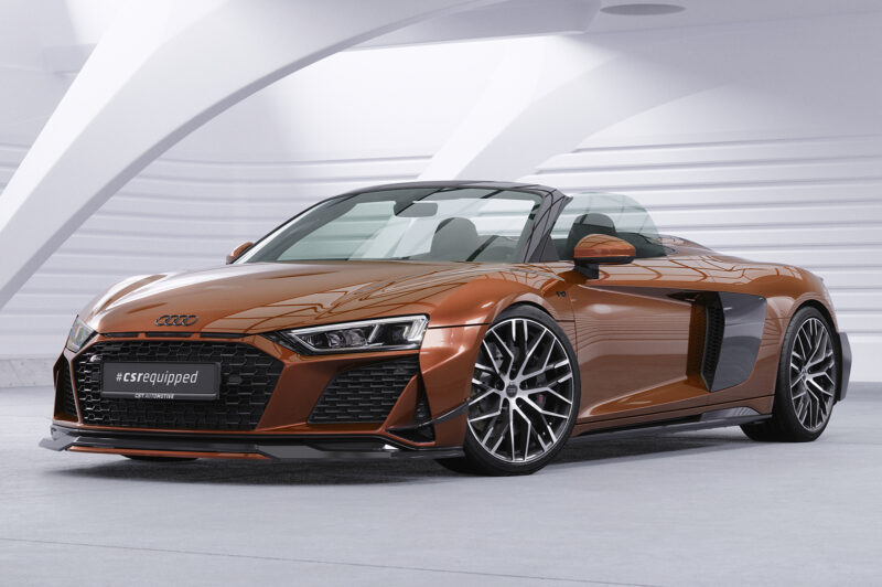 Lip delantero CSR Automotive para Audi R8 (Tipo 4S) CSL836 Negro Mate 4