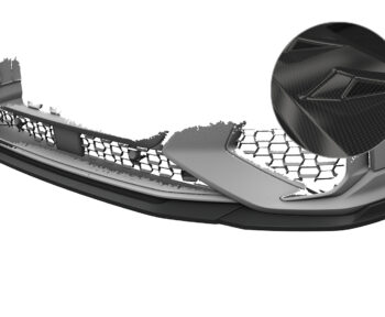 Lip delantero CSR Automotive para Audi RSQ3 (F3) CSL838 Carbon Look 1
