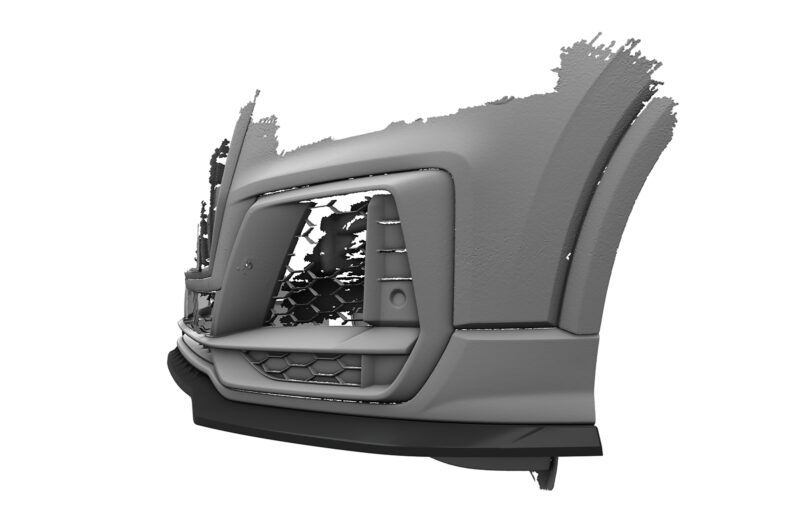 Lip delantero CSR Automotive para Audi SQ2 (GA) CSL839 Negro Mate 2