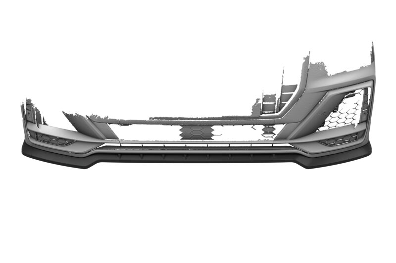 Lip delantero CSR Automotive para Audi SQ2 (GA) CSL839 Negro Mate 4