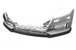Lip delantero CSR Automotive para Audi TT FV/8S CSL840 Negro Mate 3