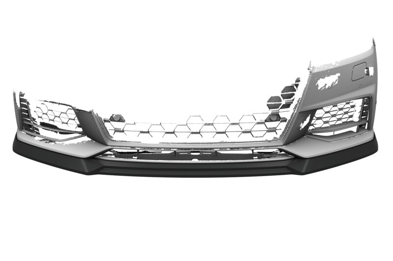 Lip delantero CSR Automotive para Audi TT FV/8S CSL840 Negro Mate 4