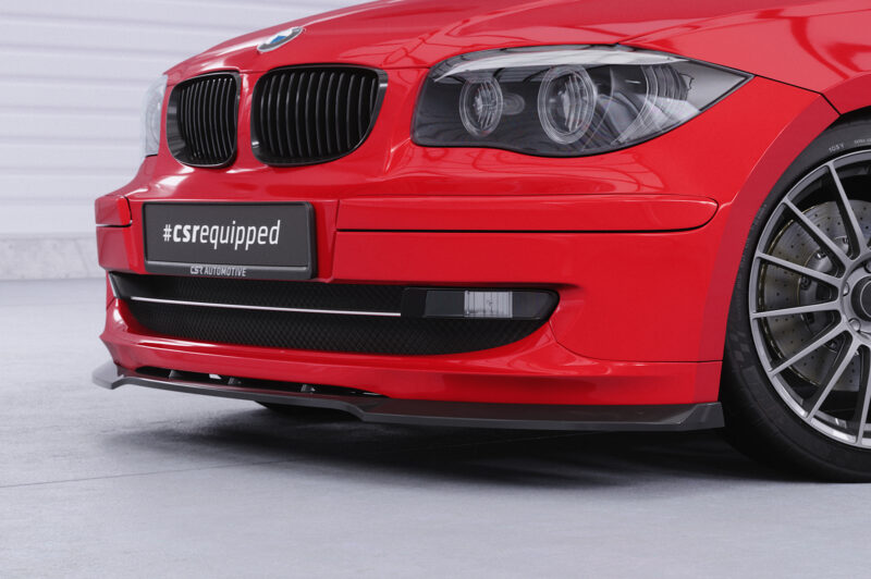 Lip delantero CSR Automotive para BMW Serie 1 E81 / E87 CSL841 Negro Mate 2