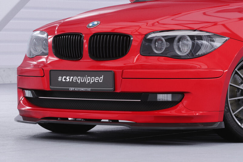 Lip delantero CSR Automotive para BMW Serie 1 E81 / E87 CSL841 Negro Mate 3