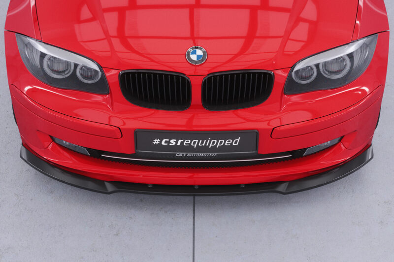 Lip delantero CSR Automotive para BMW Serie 1 E81 / E87 CSL841 Negro Mate 5
