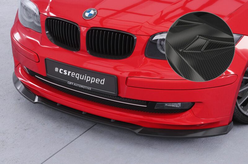 Lip delantero CSR Automotive para BMW Serie 1 E81 / E87 CSL841 Carbon Look 1