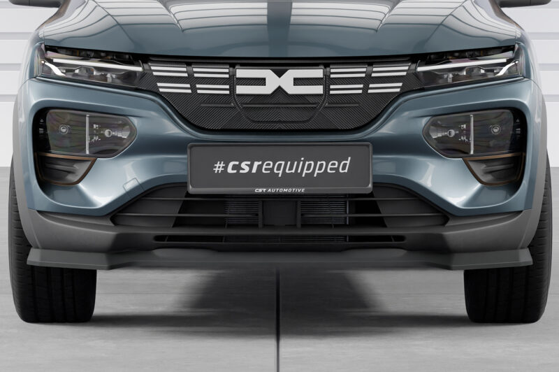 Lip delantero CSR Automotive para Dacia Spring Electric CSL843 Negro Mate 5