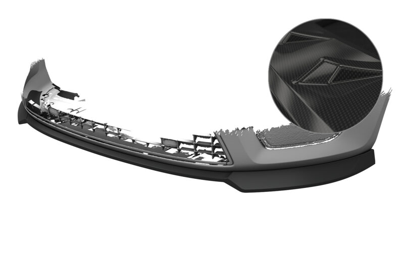 Lip delantero CSR Automotive para Ford Mondeo MK4 (BA7) CSL844 Carbon Look 1