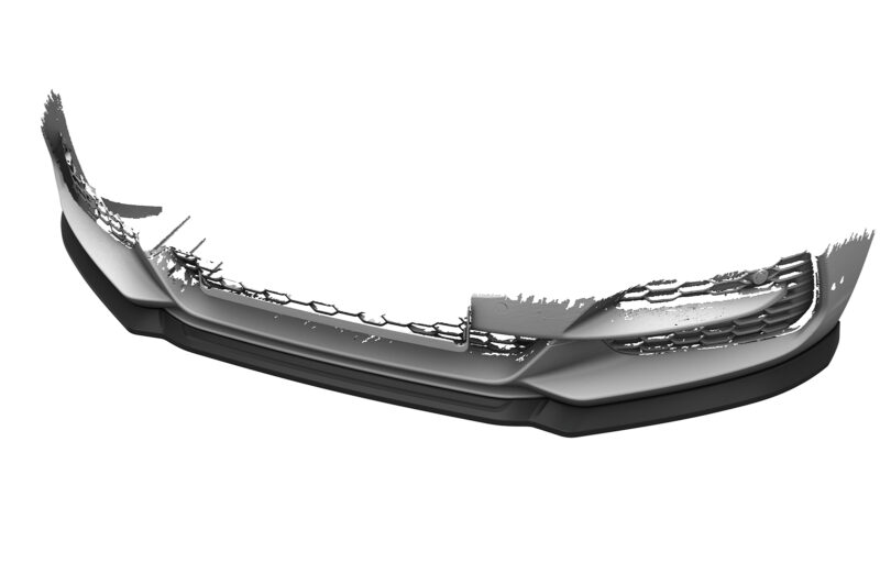 Lip delantero CSR Automotive para Jaguar XE (X760) CSL845 Negro Mate 3