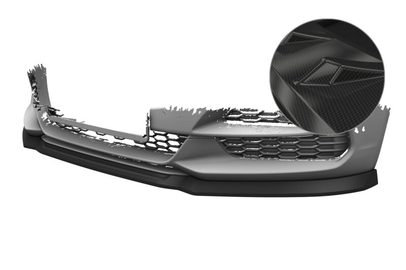 Lip delantero CSR Automotive para Jaguar XE (X760) CSL845 Carbon Look 1