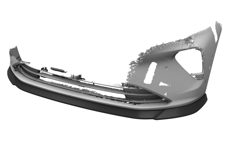 Lip delantero CSR Automotive para Nio ET7 CSL847 Negro Mate 3