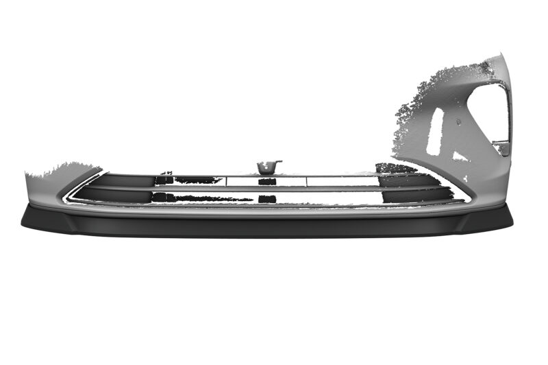 Lip delantero CSR Automotive para Nio ET7 CSL847 Negro Mate 4