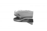 Lip delantero CSR Automotive para Porsche Cayenne (Tipo 9PA) CSL849 Negro Mate 2