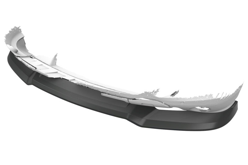 Lip delantero CSR Automotive para Porsche Cayenne (Tipo 9PA) CSL849 Negro Mate 3