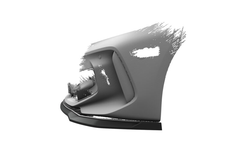 Lip delantero CSR Automotive para Seat Arona FR CSL850 Negro Mate 2