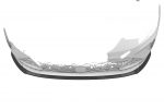 Lip delantero CSR Automotive para Seat Arona FR CSL850 Negro Mate 6