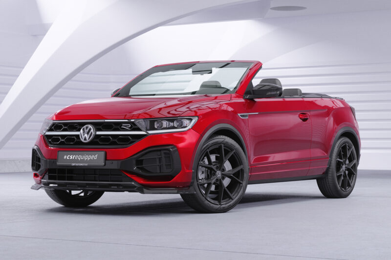 Lip delantero CSR Automotive para VW T-Roc (A1) Rine CSL851 Negro Mate 4
