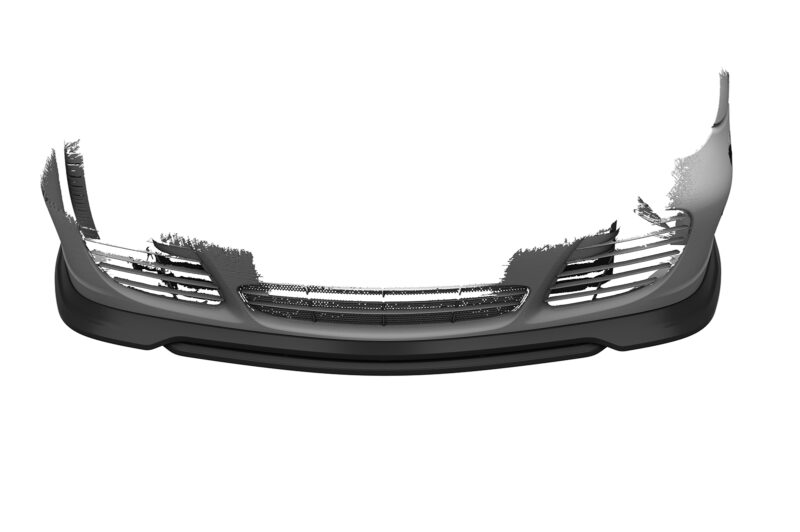 Lip delantero CSR Automotive para Porsche 911/996 CSL852 Negro Mate 3