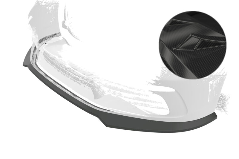 Lip delantero CSR Automotive para Porsche 718 Boxster 982 / 718 Cayman 982 CSL853 Carbon Look 1