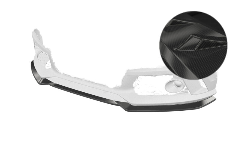 Lip delantero CSR Automotive para Audi RS6 C7 CSL855 Carbon Look 1