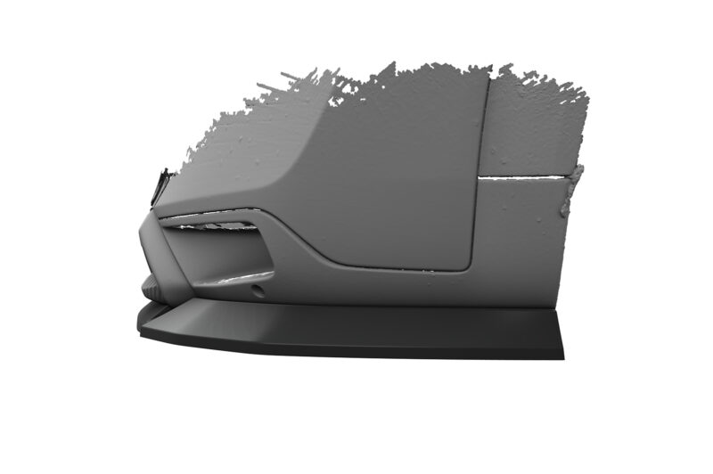 Lip delantero CSR Automotive para Citroen C3 Aircross 2 CSL859 Negro Mate 2