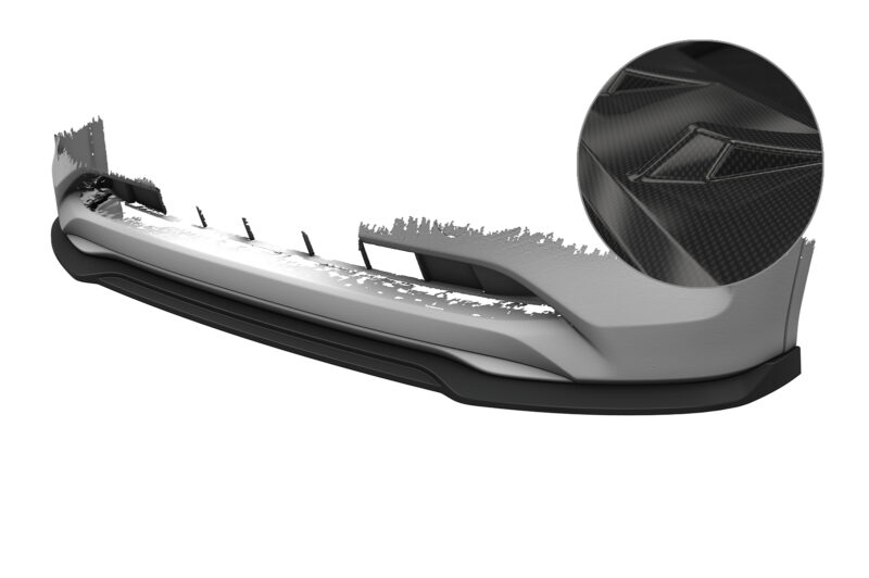 Lip delantero CSR Automotive para Mazda CX-60 Homura / Takumi CSL862 Carbon Look 1