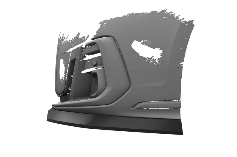 Lip delantero CSR Automotive para Audi A8 D5 (Tipo 4N/F8) CSL863 Negro Mate 2