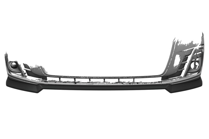 Lip delantero CSR Automotive para Audi A8 D5 (Tipo 4N/F8) CSL863 Negro Mate 3