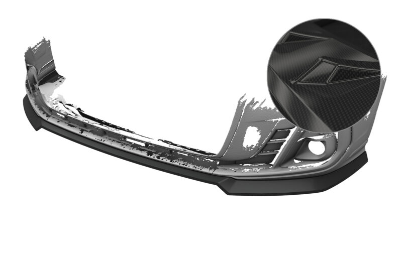 Lip delantero CSR Automotive para Audi A8 D5 (Tipo 4N/F8) CSL863 Carbon Look 1