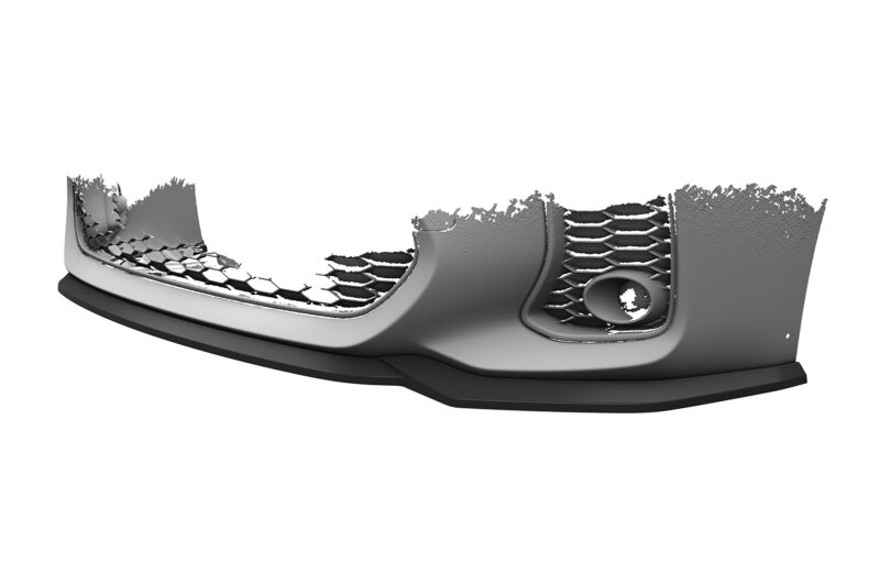 Lip delantero CSR Automotive para Suzuki Swace CSL865 Negro Mate 2