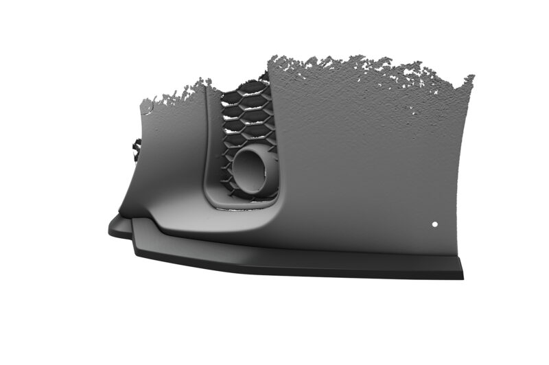 Lip delantero CSR Automotive para Suzuki Swace CSL865 Negro Mate 3