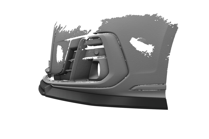 Lip delantero CSR Automotive para Audi A8 D5 (Tipo 4N/F8) CSL867 Negro Mate 2