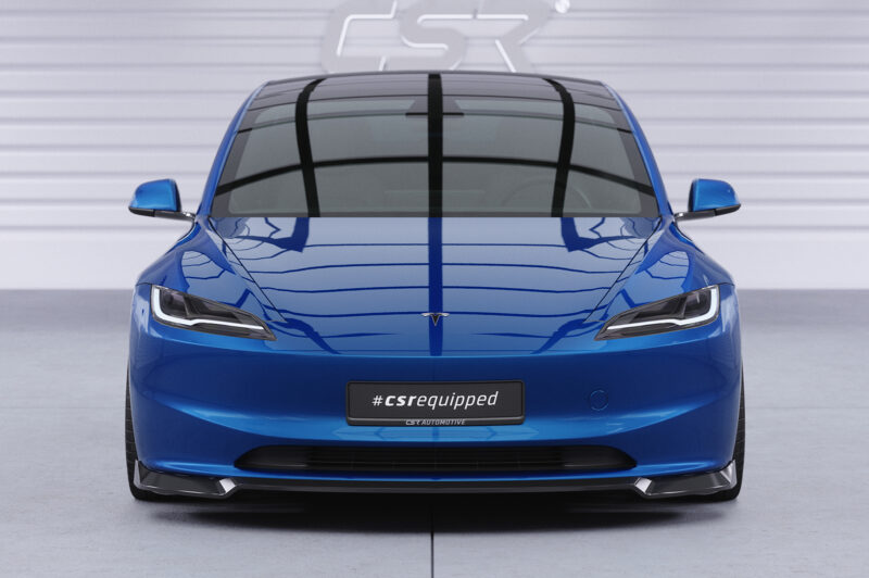 Lip delantero CSR Automotive para Tesla Model 3 CSL869 Negro Mate 6