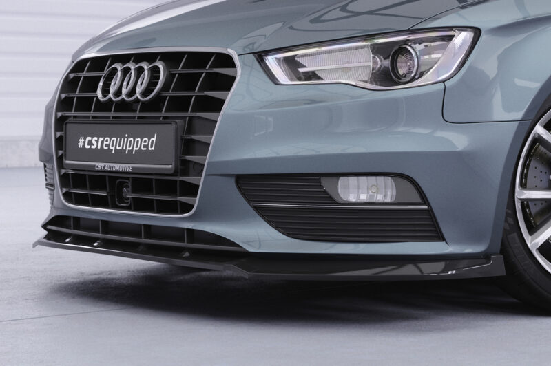 Lip delantero CSR Automotive para Audi A3 8V CSL870 Negro Mate 2