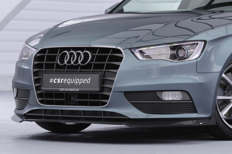 Lip delantero CSR Automotive para Audi A3 8V CSL870 Negro Mate 3