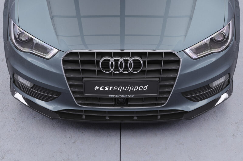 Lip delantero CSR Automotive para Audi A3 8V CSL870 Negro Mate 5