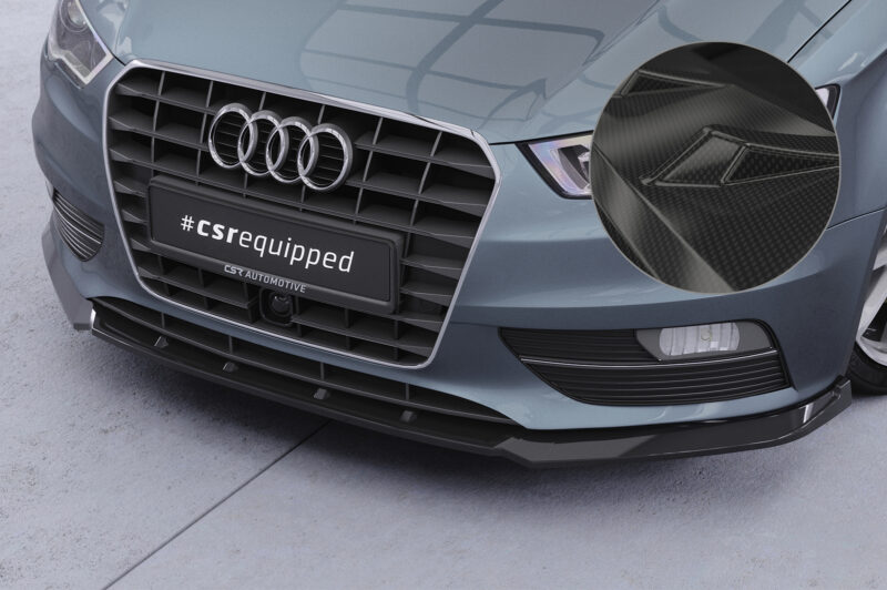 Lip delantero CSR Automotive para Audi A3 8V CSL870 Carbon Look 1