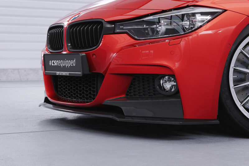 Lip delantero CSR Automotive para BMW Serie 3 F30 / F31 CSL871 Negro Mate 2