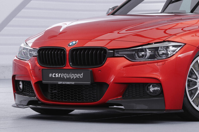 Lip delantero CSR Automotive para BMW Serie 3 F30 / F31 CSL871 Negro Mate 3
