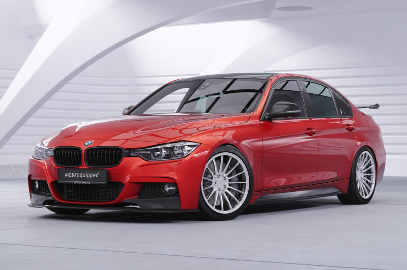 Lip delantero CSR Automotive para BMW Serie 3 F30 / F31 CSL871 Negro Mate 4