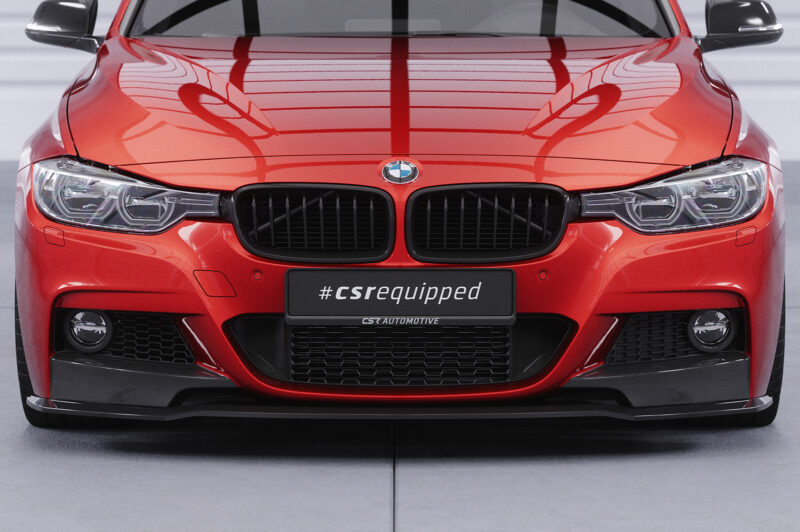 Lip delantero CSR Automotive para BMW Serie 3 F30 / F31 CSL871 Negro Mate 5