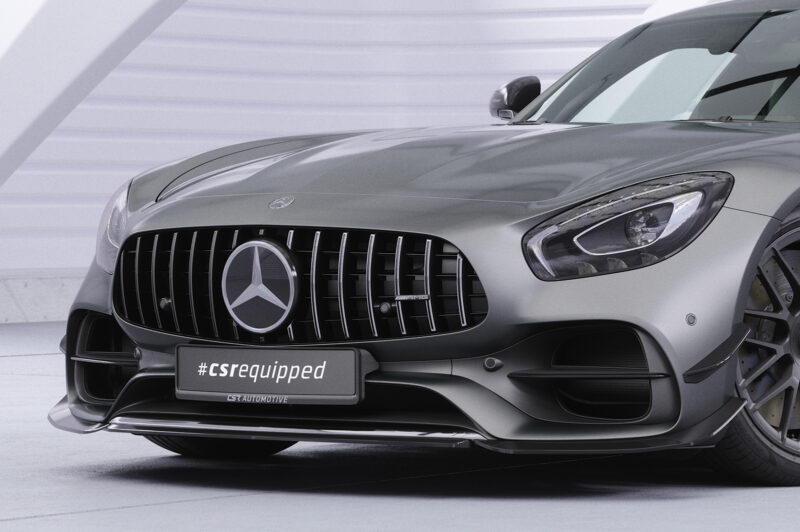 Lip delantero CSR Automotive para Mercedes Benz AMG GT (190) CSL874 Negro Mate 3