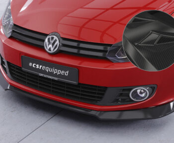 Lip delantero CSR Automotive para VW Golf 6 (Tipo 5K1) CSL877 Carbon Look 1